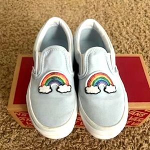 Vans slip on rainbow